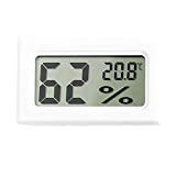 SUOYATE Mini igrometro Termometro con Misuratore di Temperatura Sensore Umidori Serra Digitale Indoor Umidità Gauge Monitor