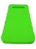 Tavoletta protezione ginocchi 46x23cm tappetino per inginocchiarsi sedersi a terra extra spesso 2,5cm con maniglia Verde