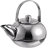 Teapots in different shapes Teiera, Bollitore d'acqua 1L, Addensare Bollitore da tè in acciaio inox, Teiera di grandi dimensioni con ...