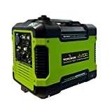 Tecnoware Generatore 2200VA ad Inverter Silenziato, Monofase 230 Vac, 50 Hz, Motore a Scoppio OHV Alimentato a Benzina (Capacità Serbatoio ...