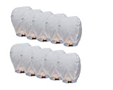 tellementhappy™ tellementhappytm lanterne volanti lanterna cinese volante 100% biodegradabile bianca 30 pezzi Sky Lantern