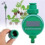 Temporizzatore per Irrigatore, MKNZOME Timer Irrigazione Automatico Digitale Centralina Irrigazione, modalità Programmabile Filetto 3/4" Alimentato a Batteria, per Giardino Pianta ...