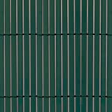 tenax Colorado, Canniccio Sintetico a Canne Intere da 7mm, 1,50x5m, Verde, Schermante Frangivista in PVC per Giardino, Balcone e Terrazza
