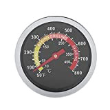 Termometro per Barbecue Termometro da Lettura Istantanea Digitale in Acciaio Inossidabile 50 ~ 800 Temperatura Della Cappa Rotonda per la ...