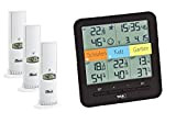 TFA Dostmann 30.3060.01 Klima Home Termometro/Igrometro Radio-Controllato (Nero con batterie)