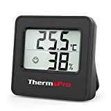 ThermoPro TP157 Termometro Ambiente Interno Casa, Igrometro Digitale Misuratore Umidità con Sensore Umidità e Temperatura per Camera Ufficio e Serra