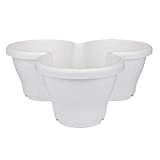 Three-in-One Flower Pot Can Plant Three Kinds of Plants at The Same Time Gifts for Flower Lovers Plastic Pots in ...