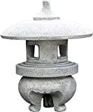 Top modello grande massiccia Yukimi lanterna di pietra giapponese in pietra resistente al gelo