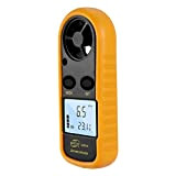 Topker GM816 Digital anemometro velocità del Vento Tester Thermometer,GM816 Wind del Calibro LCD Portatile del Flusso d'Aria Anemometro Termometro