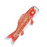 TOYANDONA Giapponese Carpa Windsock Streamer Pesce Bandiera Kite Koinobori Pendente Appeso per Sushi Bar Giapponese Izakaya Camera Decorazioni Esterne 50cm ...