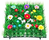 Toyland® - Toppa decorativa per prato da 24 x 24 cm, ideale per giardini pasquali, giardini delle fate e progetti ...