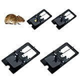 Trappola per topi facile da usare può catturare topi grandi e piccoli può essere riutilizzata trappola per topi grandi(4 pezzi)