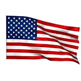 TRIXES Bandiera Americana 150 cm x 90 cm - Stelle e Strisce - 5 Piedi x 3 Piedi - Bandiera ...