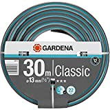 Tubo Gardena Classic da 13 Mm (1/2 Pollice), 30 M: Tubo da Giardino Universale, Pressione di Scoppio 22 Bar, Senza ...