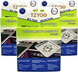 TZYGO Silverfish S-Trap | 2 trappole per pesciolini d'Argento | Come eliminare pesciolini d Argento in casa | 3 Confezioni ...