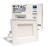 V-TAC Faro LED da Esterno 100W con Chip Samsung - [ULTIMA GENERAZIONE] - IP65 - 8200 Lumen - Proiettore Faretto ...