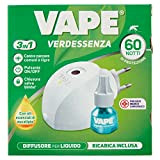 Vape Specialist Vape Elettroemanatore Diffusore Liquido Verdessenza + Ricarica, Protezione Da Zanzare Fino A 60 Notti, 1 Confezione - 30 ...