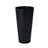 Vaso per Piante Prosper Plast DTUS250 S433 Sottile “Tubus” 25 x 47,6 cm, Colore Antracite (12 Pezzi)
