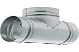 VENTS Raccordo a T estrattore di Aria/Tubo Flessibile 125 mm