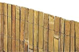 VERDELOOK Arella Beach in cannette di Bamboo 1x3 m, per recinzioni e Decorazioni