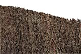 VERDELOOK Arella Brezo in Erica Naturale Spessa 1.5 cm Circa, 1.5x5 m, per recinzioni e Decorazioni