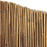 VERDELOOK Arella Time in cannette di bamboo 3x1 m, bambù recinzioni decorazioni