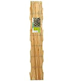 Verdemax 5320 2 x 1 m Heavy traliccio estensibile in legno di pino con borchie – naturale