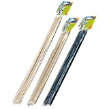 VERDEMAX 6684 50 cm Altezza bambù Supporto Gioco Mazzo Naturale (15 Pezzi)