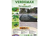 Verdemax 6805 Telo Occhiellato Verde 120 Grammi/Mq Mt 5X6