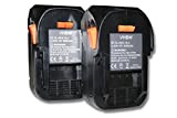 vhbw 2x Batteria compatibile con AEG BEX18-125-0, BFL 18, BHO 18, BKS 18, BMS 18C, BS 18C, BEX18-125 LI-402C attrezzi ...