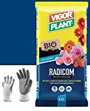 VIGORPLANT Vigor Plant Radicom Terriccio Universale BIO da 45lt: Misto di Torbe per Piante, Fiori da Giardino, Orto, Piante da ...