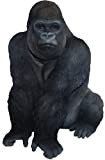 Vivid Arts, Statua decorativa, motivo: Gorilla, in resina sintetica, misura: A