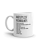 Vocabulary At Work Mug-Rude Hairstylist Mug-Funny Hairstylist Mugs-Hairstylist Mug-Colleague Mug,Hairstylist Gift,Surprise Gift,Mug
