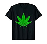 Weed Marijuana Cannabis Leaf Maglietta
