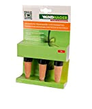 Windhager Automatico Dispenser Acqua – Adattatore a Bottiglia, 4 x 11 cm, 3 Pezzi, Colore: Beige