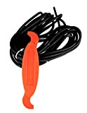 Windhager cordone Cordino in Gomma per Il Fissaggio del Tessuto della zanzariera, con attrezzo per tubazioni, Ø5mm x 5m, neor, ...