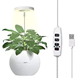 WIOSOUL La pianta a led cresce la luce, coltiva la lampadina per piante da interno, 3 modalità di illuminazione, luce ...
