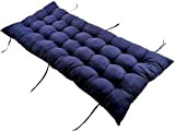 Wuwei, comodo cuscino lungo per divano da 2 a 3 posti, per panca da giardino e per esterni, imbottitura spessa ...