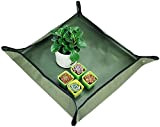 XoXa Tappetino Impermeabile per Piante da Giardino, per la Cura di Piante in Miniatura da Giardino, per Interni (Verde Opaco)