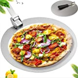 YUGN Pala per pizza da 30 CM, pala per pizza, grill a gas per pizza, forno grill, acciaio inossidabile