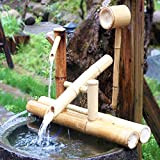 zenggp Zen Garden Water Fountain Caratteristica dell'Acqua di bambù Pompa A Dondolo Paesaggio d'Acqua Decoration Decorazione da Giardino Giapponese