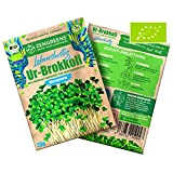 ZenGreens® - Semi di broccoli biologici (35 g) di qualità superiore - Germogli di broccoli ad alto contenuto di sulforafano ...