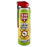 Zig Zag, Vespaio Precision, Insetticida Vespe spray ad azione immediata, con valvola a doppia erogazione, formato 400 ml